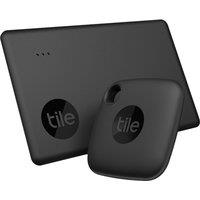 TILE Starter (2022) Mate & Slim Bluetooth Tracker Bundle - Black