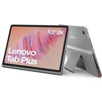 LENOVO Tab Plus 11.5" Tablet with Sleeve - 128 GB, Luna Grey, Silver/Grey