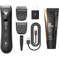 MANSCAPED Lawn Mower 3.0 Plus Essential Wet & Dry Trimmer Kit - Black, Black
