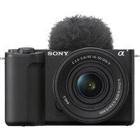 SONY ZV-E10 II Mirrorless Vlogging Camera with 16-50 mm f/3.5-5.6 Lens, Black