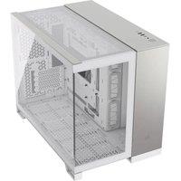 CORSAIR iCUE LINK 2500X RGB Micro-ATX Mid Tower PC Case - White, White