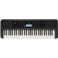 YAMAHA PSR-E383 Electronic Keyboard - Black, Black