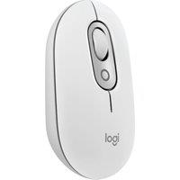 LOGITECH Pop Icon Wireless Optical Mouse - White, White