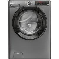 HOOVER H-Wash 350 H3WPS4126TAMBR80 WiFi-enabled 12 kg 1400rpm Washing Machine - Graphite, Silver/Grey