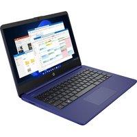 HP Stream 14s-dq0509sa 14" Refurbished Laptop - IntelCeleron, 128 GB SSD, Blue (Very Good Condition), Blue