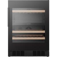 HISENSE RW3N122GSLF Wine Cooler - Black, Black