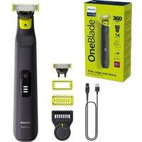 PHILIPS OneBlade Pro 360 QP6542/15 Wet & Dry Foil Shaver - Black, Yellow,Black