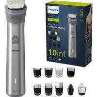PHILIPS Series 5000 10-in-1 MG5920/15 Wet & Dry Multi Grooming Trimmer - Silver, Silver/Grey
