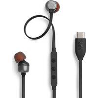 JBL Tune 310C Earphones - Black, Black