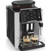 KRUPS Sensation EA910E40 Bean to Cup Coffee Machine - Silver & Black, Silver/Grey,Black