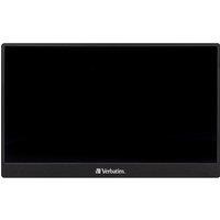 VERBATIM PMT-17 Full HD 17.3" IPS LCD Portable Monitor - Black, Black