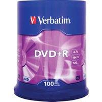 VERBATIM Azo 16x Speed DVD Blank DVDs - Pack of 100