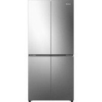 HISENSE PureFlat RQ5P470SAID Fridge Freezer - Silver Stainless Steel, Stainless Steel