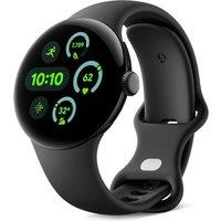 GOOGLE Pixel Watch 3 WiFi - Black, Obsidian Band, 41 mm, Silver/Grey,Black