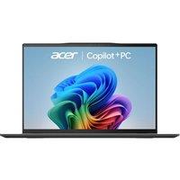 ACER Swift 14 AI 14 Refurbished Laptop, Copilot PC - Snapdragon X Plus, 1 TB SSD, Silver (Excellent Condition), Silver/Grey