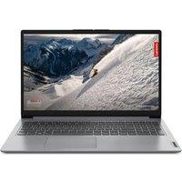 LENOVO IdeaPad 1 15.6 Refurbished Laptop - AMD Ryzen 3, 128 GB SSD, Cloud Grey (Very Good Condition), Silver/Grey