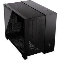 CORSAIR 2500D Airflow Micro-ATX Mid Tower PC Case - Black, Black