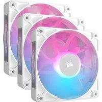 CORSAIR iCUE Link RX RGB Series 120 mm Case Fan - RGB LED, Triple Pack, White