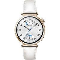 HUAWEI Watch GT 5 - Gold, White Leather Strap, 41 mm, Gold,White