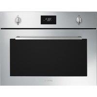 SMEG Cucina SO4401M1X Built-in Combination Microwave - Stainless Steel, Stainless Steel