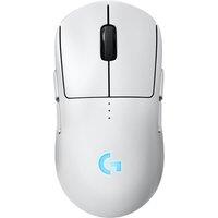 LOGITECH PRO 2 Lightspeed RGB Wireless Optical Gaming Mouse - White, White