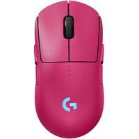 LOGITECH PRO 2 Lightspeed RGB Wireless Optical Gaming Mouse - Magenta, Pink