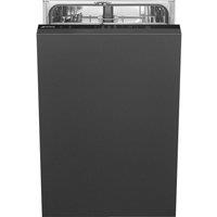 SMEG DI4522 Slimline Fully Integrated Dishwasher, Black