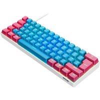 NOS C-450 Mini Pro RGB Mechanical Gaming Keyboard - Lollipop, Blue,Pink