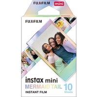 INSTAX Mini Mermaid Tail Instant Film - 10 sheets, Patterned