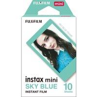 INSTAX Sky Mini Blue Frame Film- 10 Shot Pack, Blue