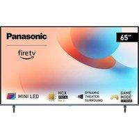 65 PANASONIC TV-65W95AEB Smart 4K Ultra HD HDR Mini LED TV with Amazon Alexa, Black