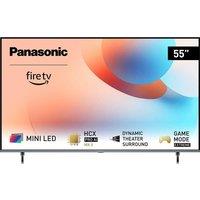 55 PANASONIC TV-55W95AEB Smart 4K Ultra HD HDR Mini LED TV with Amazon Alexa, Black