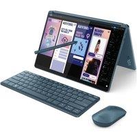 LENOVO Yoga Book 9 13.3" 2 in 1 Refurbished Laptop - IntelCore? Ultra 7, 1 TB SSD, Teal (Extremely Condition), Blue