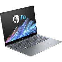HP OmniBook X 14" Refurbished Laptop, Copilot PC - Snapdragon X Elite, 1 TB SSD, Silver (Very Good Condition), Silver/Grey