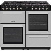 MONTPELLIER MDFRC100X 100 cm Dual Fuel Range Cooker - Inox & Chrome, Silver/Grey