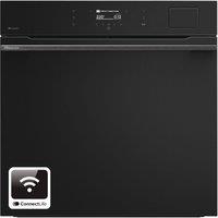 Hisense Hi8 BlackLine BAS6PH8BUKWF Electric Pyrolytic Steam Smart Oven - Jet Black, Black