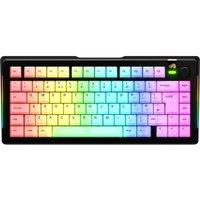 GLORIOUS Polychroma V2 RGB Keycaps - UK Layout, Translucent, Clear