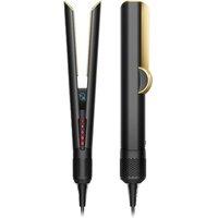 Dyson Airstrait Hair Straightener - Onyx Black & Gold, Gold,Black