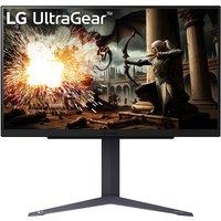 LG UltraGear 27GS75Q-B.AEK Quad HD 27" Rapid IPS LCD Gaming Monitor - Dark Grey, Silver/Grey,Purple