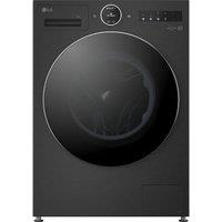 LG VX90 Series AI Direct Drive WiFi-enabled 9 kg 1400 Spin Washing Machine - Matte Black, Black