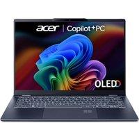 ACER Swift AI 14" Laptop - IntelCore? Ultra 5, 512 GB SSD, Blue, Blue