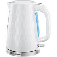 RUSSELL HOBBS Honeycomb 26050 Jug Kettle - White, White