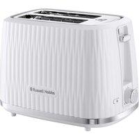 RUSSELL HOBBS Eden 2-Slice Toaster - White, White