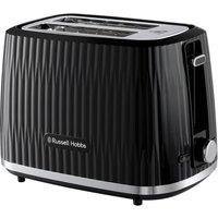 RUSSELL HOBBS Eden 2-Slice Toaster - Black, Black