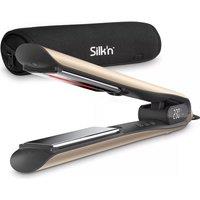 SILK'N SilkyStraight Hair Straightener - Rose Gold, Pink,Gold,Black