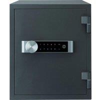 YALE Fire Safe Electronic Storage Locker - Large, Grey, Silver/Grey