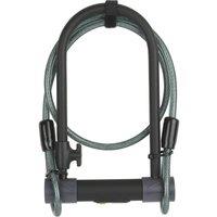 YALE High Security Bike Lock with Cable - Grey & Black, Silver/Grey,Black