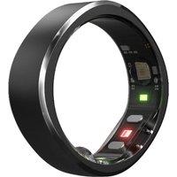 RINGCONN Smart Ring - Midnight Black, Size 8, Black