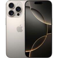 APPLE iPhone 16 Pro - 128 GB, Natural Titanium, Silver/Grey