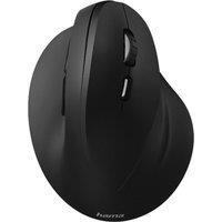 Hama EMW-500 Vertical Ergonomic Wireless Optical Mouse - Black, Black